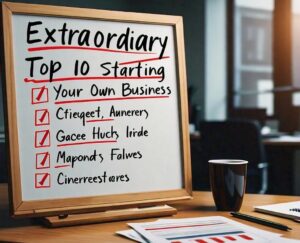 Starting Your Own Business